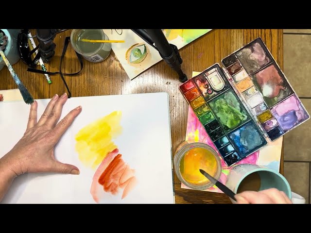 💯 Day Project ; DAY 2, 2-19-2024, #100dayproject  #intuitiveart #creativeInspiration #creativeplay