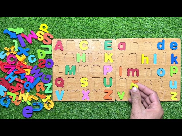 ABC Puzzle | Help Me Find The Alphabet Letters | Preschool Learning | Part 160