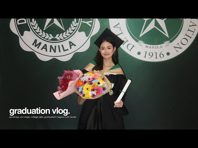 life in college | my graduation vlog