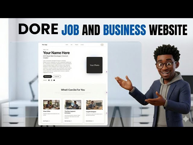 Dore Website yagufasha Kubona  Akazi |  Kuzamura Business yawe | Korera Amafaranga