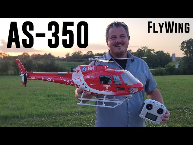 FlyWing - AS350 - RTF GPS Heli Drone