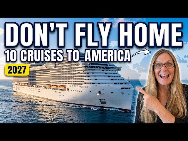 10 Transatlantic Cruises FROM EUROPE to America You Can't Miss in 2027