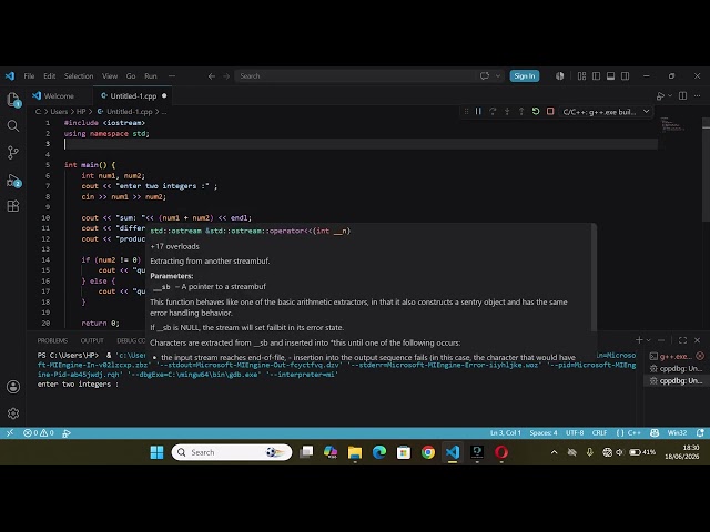 Visual studio code 