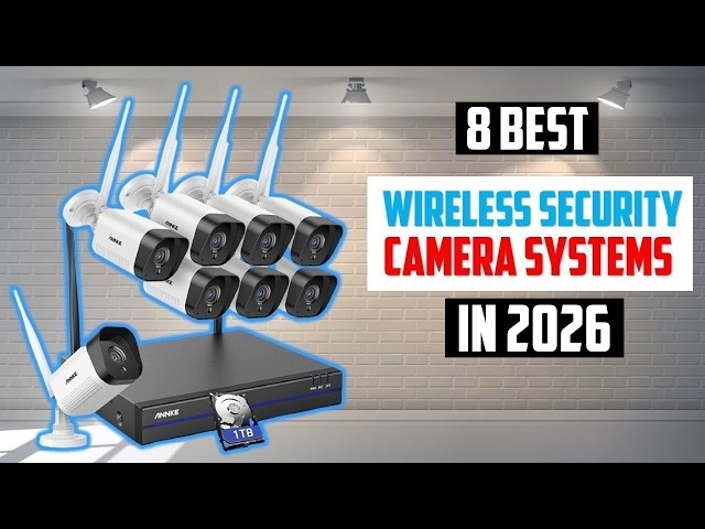 ✅Best Wireless and WiFi Security Camera Systems 2026 | TOP 8 Best  Wireless  Security Camera