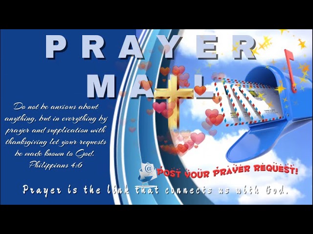 INTRO VIDEO - PRAYER MAIL