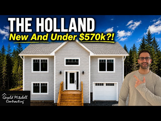 A Starter Home Take on the Split Entry! | The HOLLAND by Gerald Mitchell | New Build Halifax NS