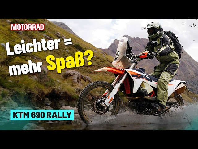 KTM 690 Rally in its first test: The perfect lightweight adventure touring motorcycle?