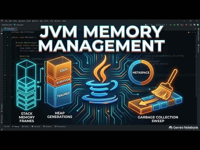 Master JVM Memory Management: Heap, Stack, Metaspace & Garbage Collection Explained