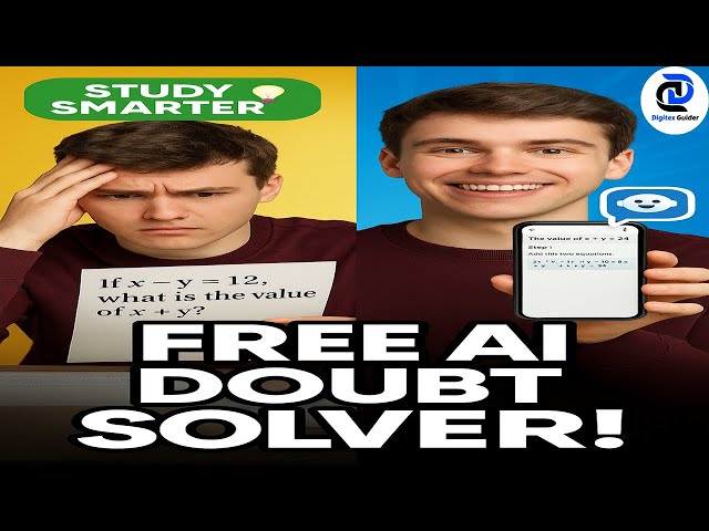 How to Study Smarter with FREE Doubt Solver AI Tools 🔥 | Best AI for Students 2025!