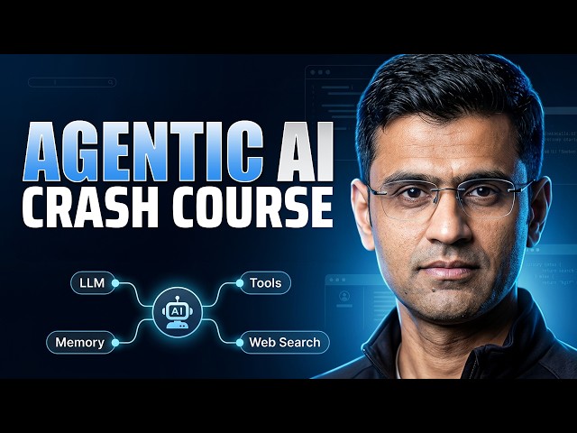 Agentic AI Crash Course using LangChain | LangChain Crash Course