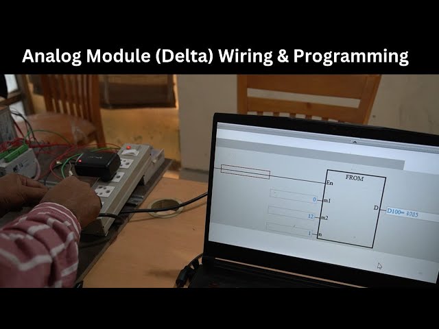 Delta Analog module Programming | Hindi | Vidyatrans