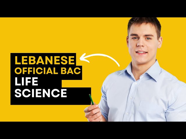 Grade 12 Lebanese Baccalaureate LS – Official Exams |  Mathematics: Algebra, Systems, Functions