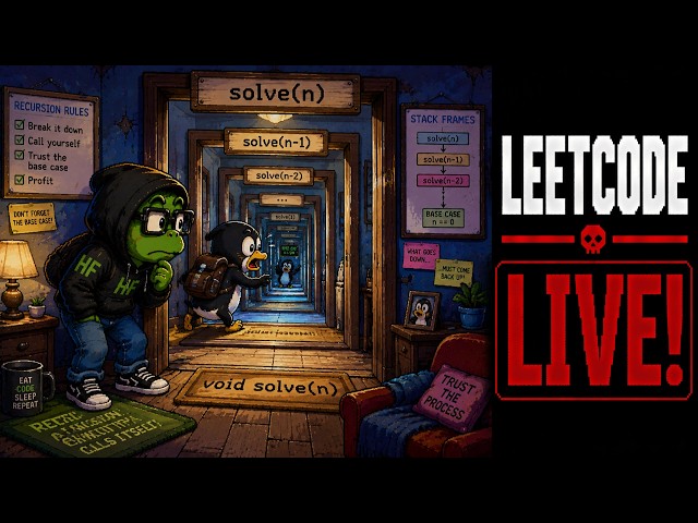 LEETCODE & HANGOUT LIVE! Cybersecurity LeetCode Night
