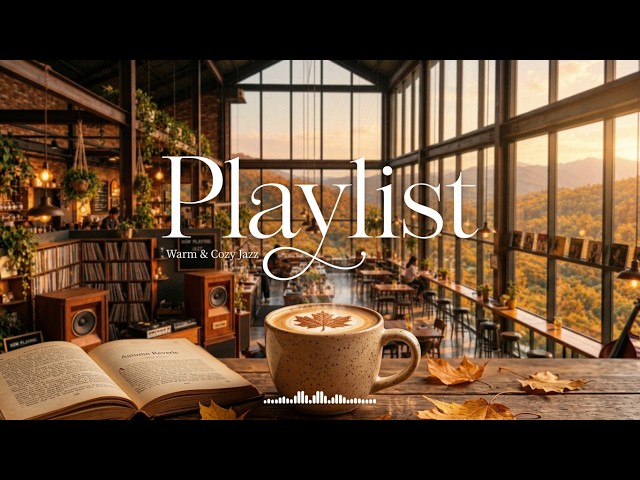 🍁 [Playlist] Warm & Cozy Jazz Collection Vol. 2 ☕ | 쌀쌀한 가을 카페에서 듣는 포근한 감성 재즈 | Relaxing CAFEINI Jazz