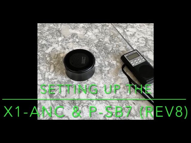 Using the New Wireless PSB7 (Rev8) With X1-ANC Speaker