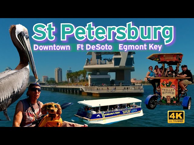 ST PETERSBURG, FL  - Downtown, Fort DeSoto & Egmont Key