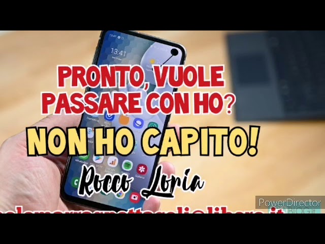 Call from a call center to Rocco Loria