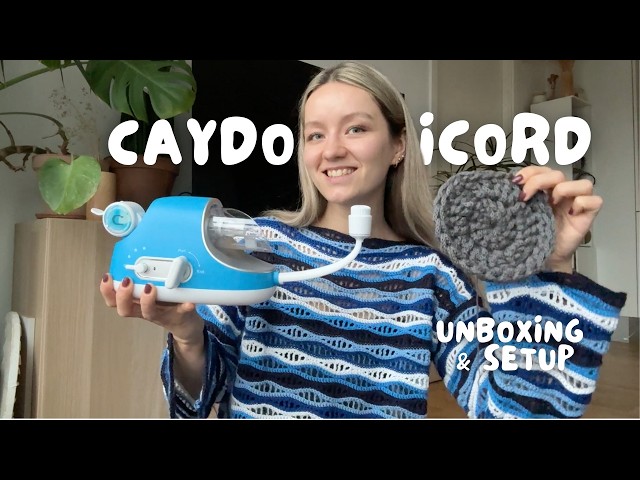 unboxing, setup & project idea 😍 - Caydo I Cord Knitting Machine Pro review