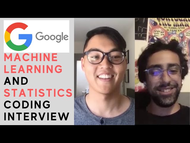 Google Statistical Coding & Algorithms Mock Interview
