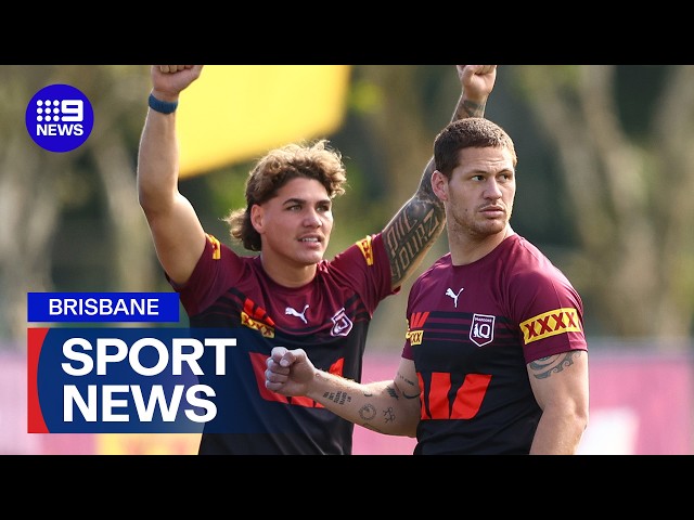 Maroons playing mind games with the Blues | 9 News Australia