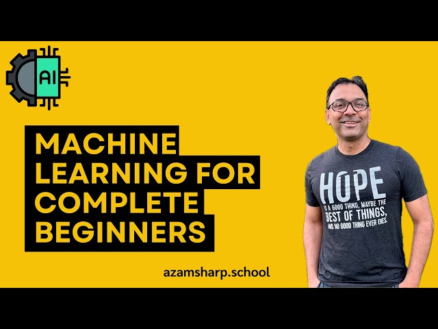 Machine Learning Bootcamp for Complete Beginners - Build Real Projects with Python
