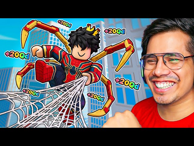 I BECAME STRONGEST SPIDERMAN TO ESCAPE ROBLOX 😱