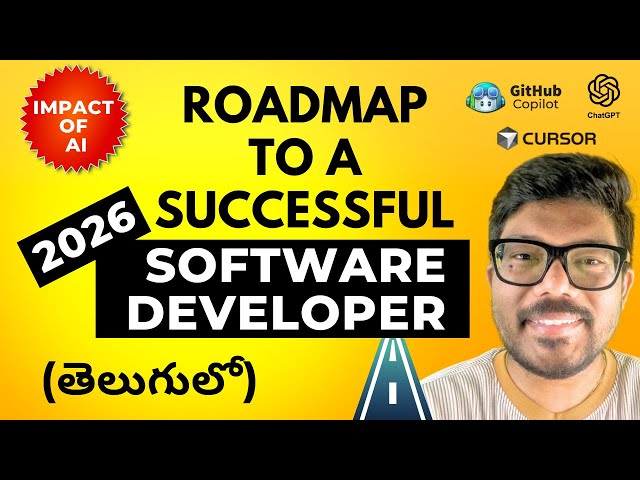 Successful Software Developer Roadmap | AI Impact Explained in Telugu #telugu #ai #corporate #tech