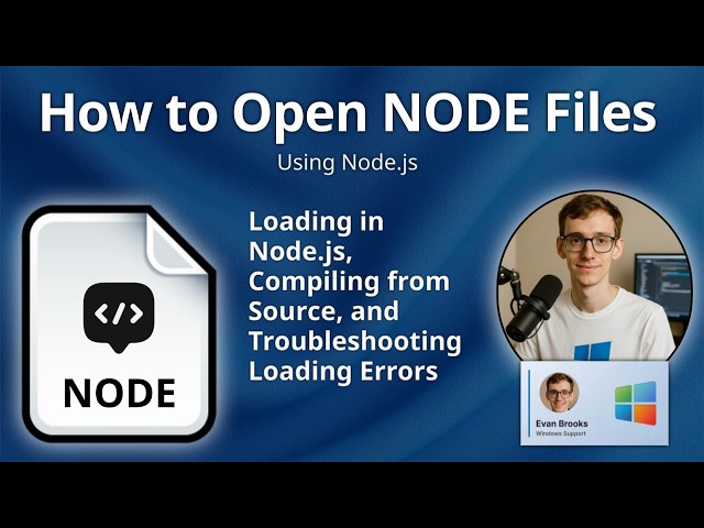 How to Open NODE Files (Node.js JavaScript)