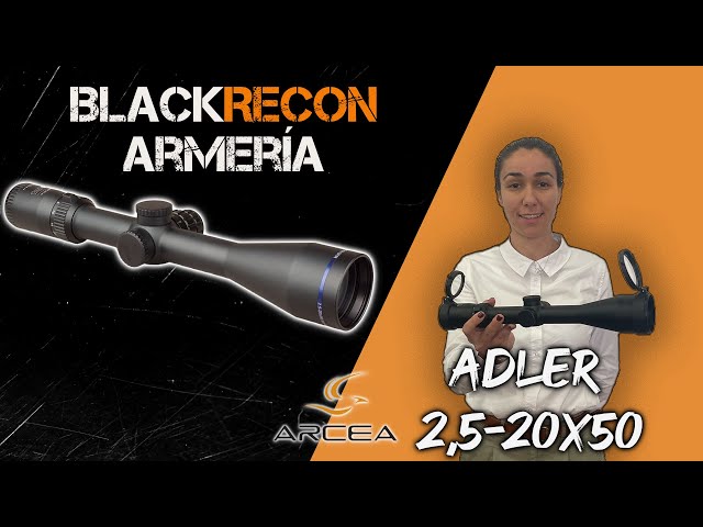 Visor Arcea Adler 2.5-20x50 - Unboxing y Review