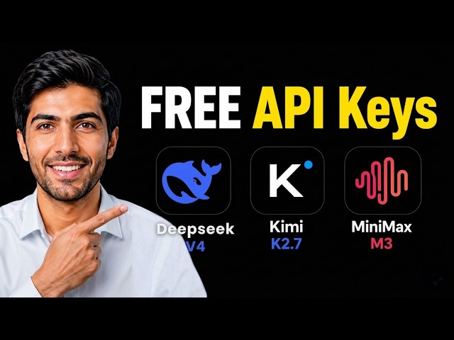 FREE AI APIs! GLM 5.2 + DeepSeek V4 + Qwen 3.6 🤯