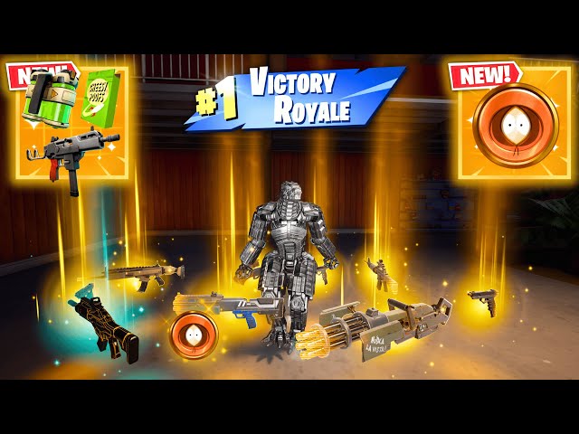 ALL MYTHIC AND EXOTIC GUNS IN FORTNITE (NEW! Fortnite Chapter 7 Season 1)