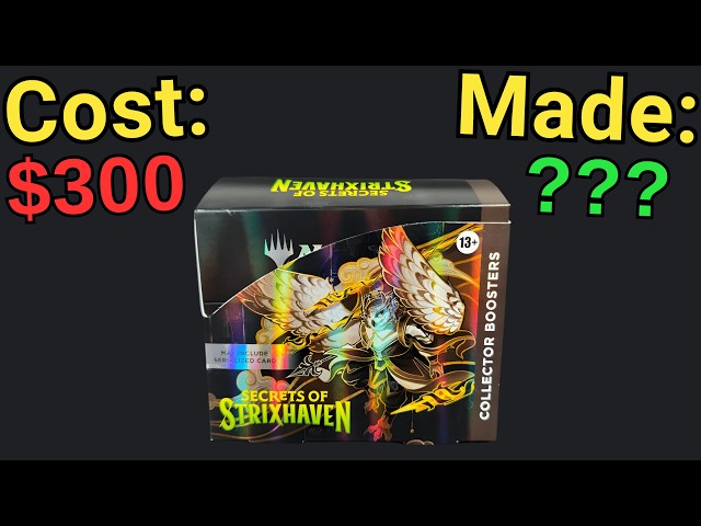 Opening a Secrets of Strixhaven Collector Booster Box