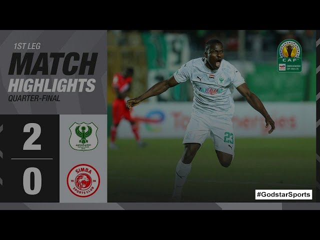 Al Masry SC 2-0 Simba SC | Quarter-Finals 1st Leg | 2024/25#TotalEnergiesCAFCC