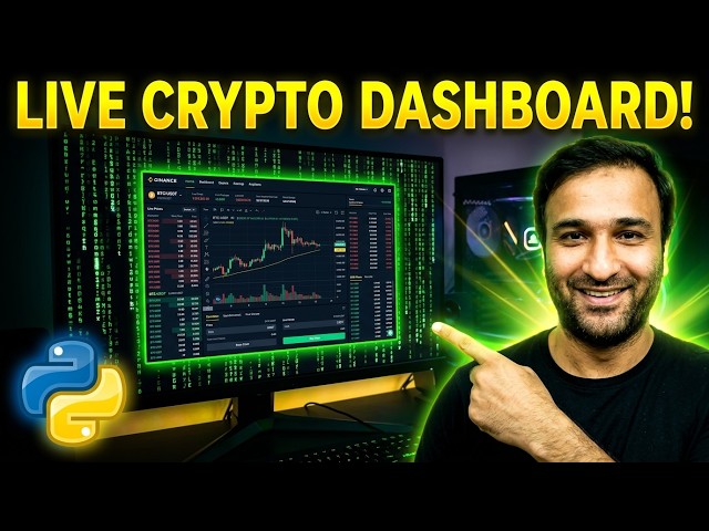 Build a Real-Time Crypto Dashboard in Python (Full Tutorial)