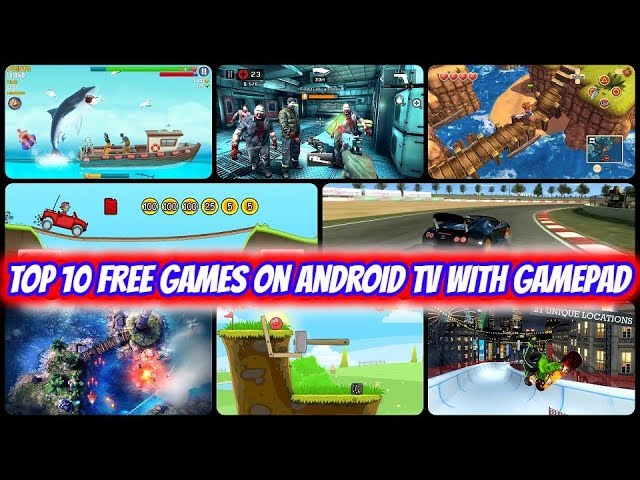 Top 10 Free Games on Android TV with Gamepad