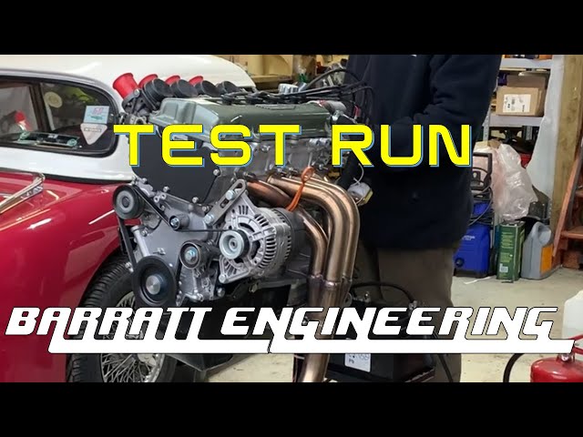 Nissan CG13 Engine on Test Stand