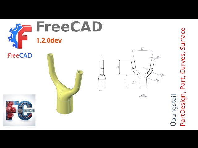 FreeCAD 1.2.0dev - Exercise section for beginners and those switching from other versions