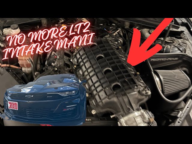 FINALLY INSTALLING A PORTED MSD INTAKE MANIFOLD ON MY 6TH GEN CAMARO 1LE