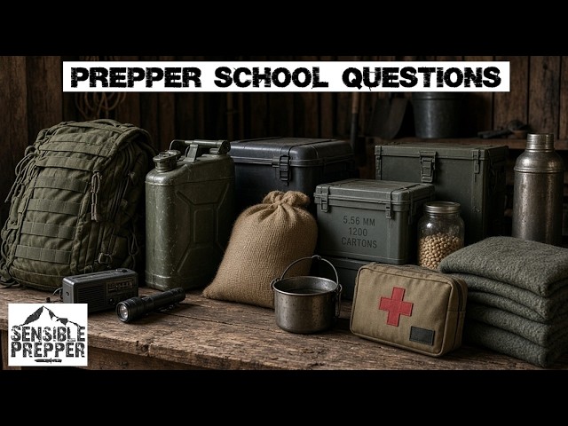 Prepping Questions Answered: Prepper School