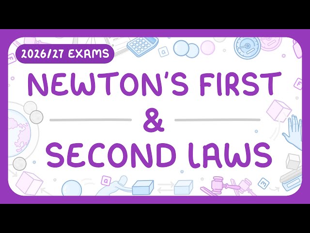 GCSE Physics - Newton's 1st & 2nd Laws | Circular Motion | Inertia (2026/27 exams)