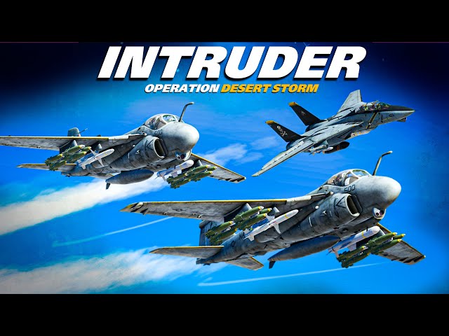Overwhelming Force | F-14B Tomcat + A-6E Intruder Pinpoint Strike | Digital Combat Simulator | DCS |