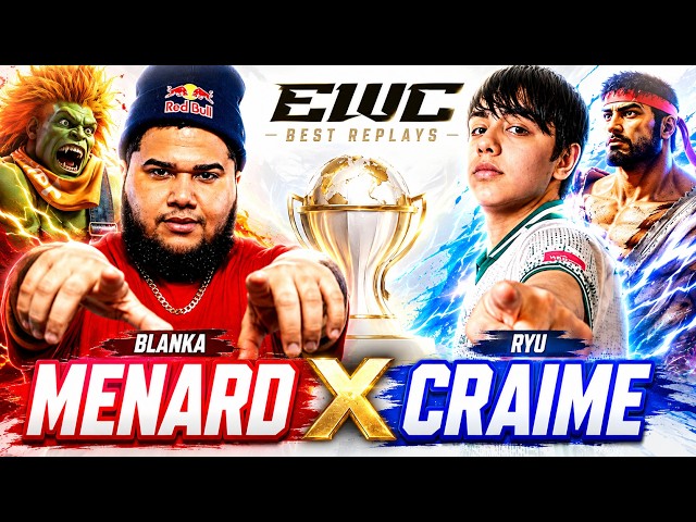 🔴 SF6 — Ryu (CRAIME vs MenaRD) Blanka🔥Street Fighter 6 EWC 2026