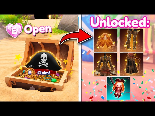 Everything *NEW* In Dress To Impress TREASURE HUNT QUEST UPDATE!