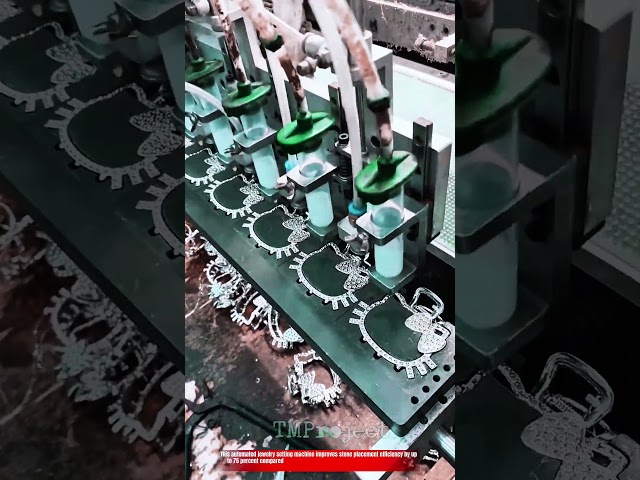 Innovative Jewelry Setting Machine : Best High Precision Stone Placement