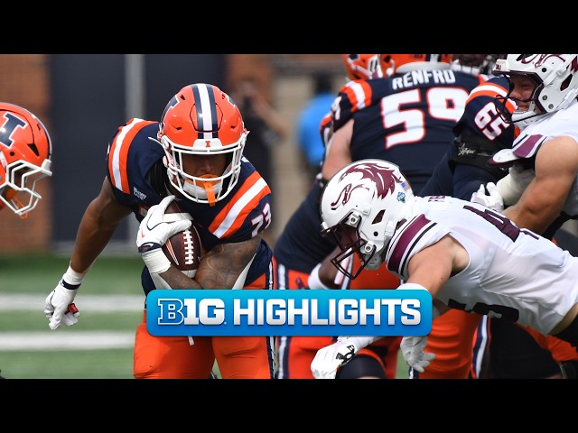 Southern Illinois at Illinois | Highlights | Big Ten Football | 09/19/2026