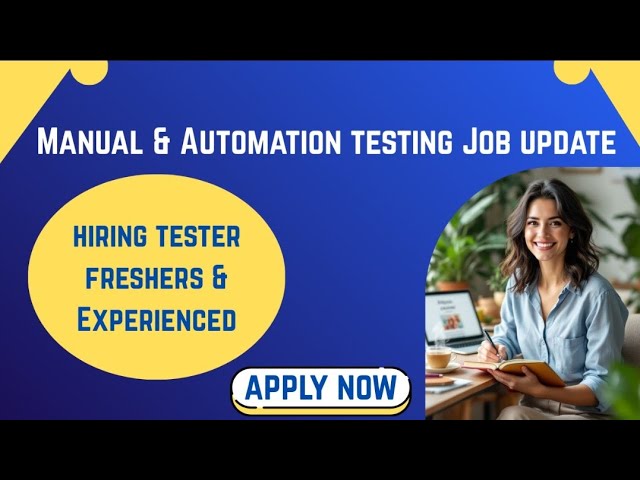 WFH testing jobs | Software testing Jobs 2025 | Manual & Automation Testing | QA Jobs | Tech Bharat