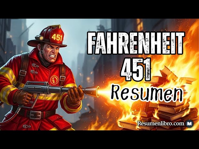 FAHRENHEIT 451: RESUMEN del LIBRO de RAY BRADBURY 📖🔥