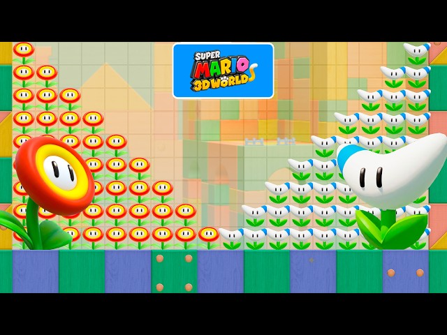 Super Mario Maker 2: The Ultimate 3D WORLD Power-Ups Experiment!