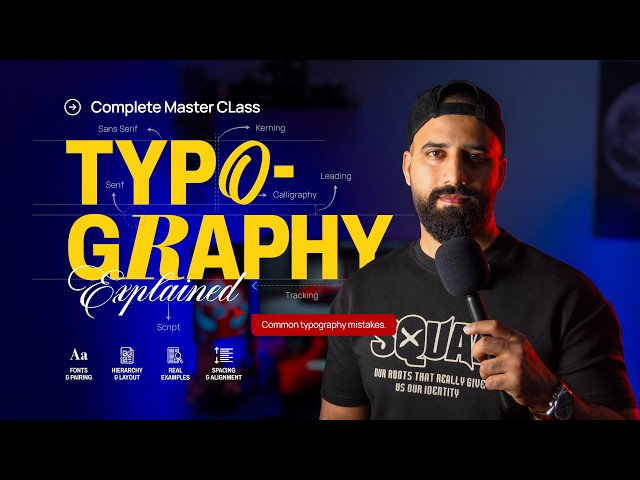 Typography Masterclass for Graphic Designers (Urdu/Hindi)