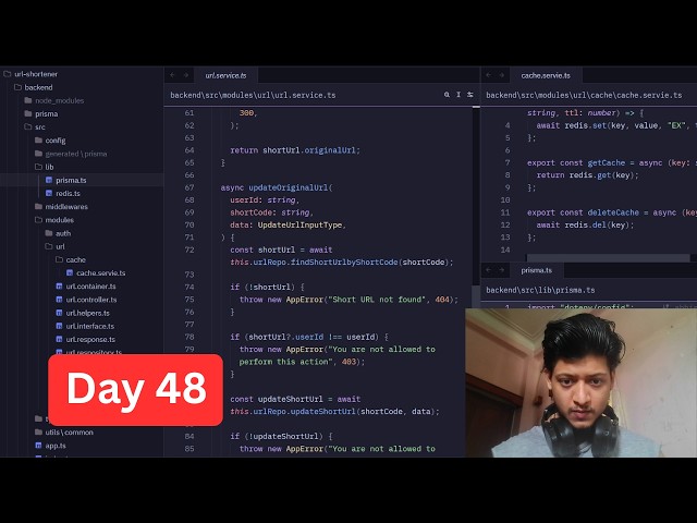 🔴 Day 48 of Learning Advance Backend And System Design (Live Coding)